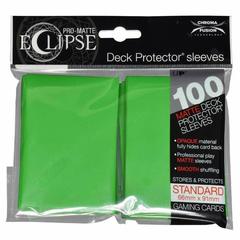 Ultra Pro - Sleeves: PRO-Matte Eclipse Standard Deck Protector Sleeves Green 100ct